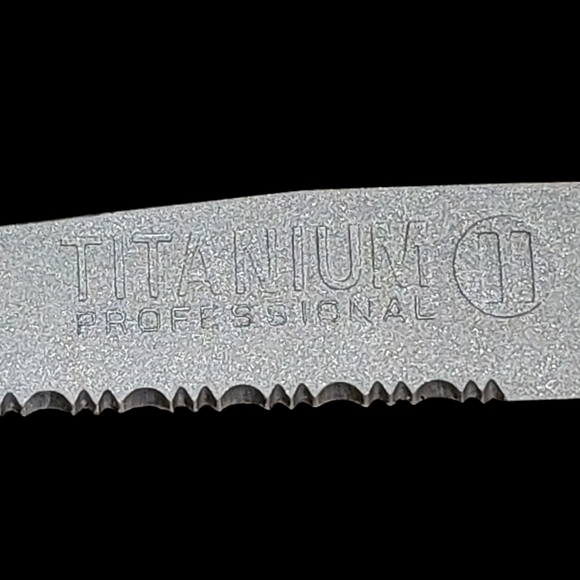 Titanium II Professional Knives Set of 15 with Knife Block Wooden Storage Holder - Picture 15 of 15